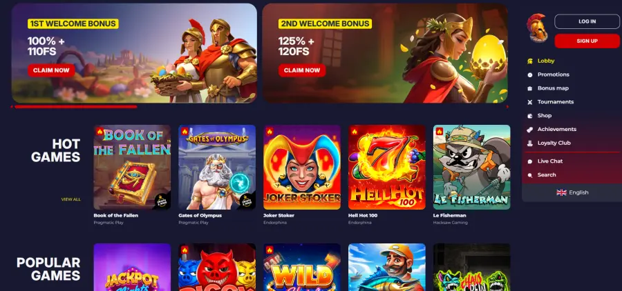 Slota casino login